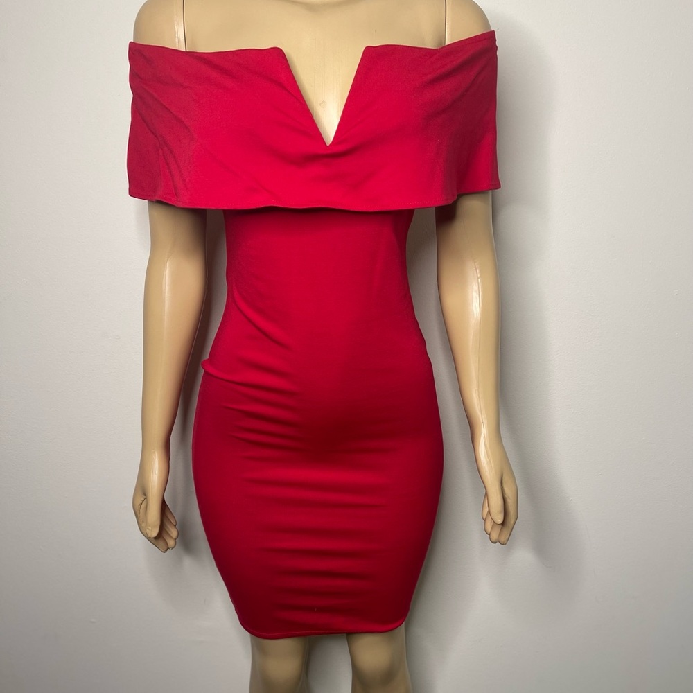Fashion Nova Red Dress